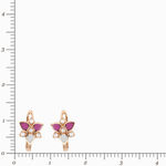 Earrings With zircon 19060163